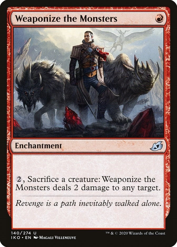 Image for Weaponize the Monsters (140) (Ikoria: Lair of Behemoths) - Magic: The Gathering