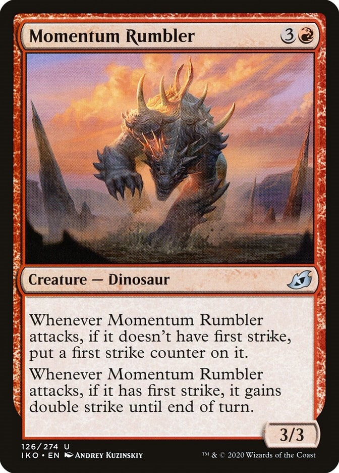 Image for Momentum Rumbler (126) (Ikoria: Lair of Behemoths) - Magic: The Gathering