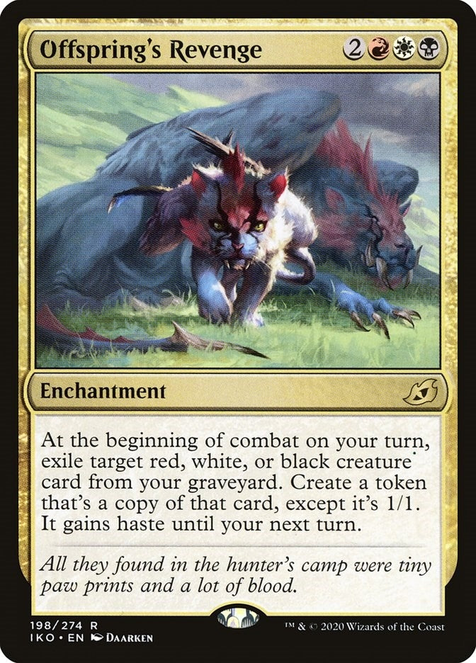 Image for Offspring's Revenge (198) (Ikoria: Lair of Behemoths) - Magic: The Gathering