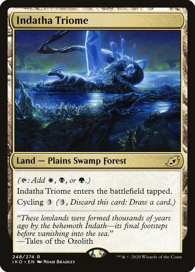 Image for Indatha Triome (248) (Ikoria: Lair of Behemoths) - Magic: The Gathering