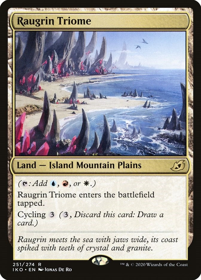 Image for Raugrin Triome (251) (Ikoria: Lair of Behemoths) - Magic: The Gathering