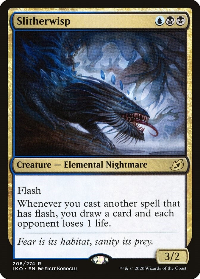 Image for Slitherwisp (208) (Ikoria: Lair of Behemoths) - Magic: The Gathering