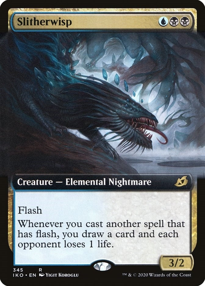 Image for Slitherwisp (Extended Art) (345) (Ikoria: Lair of Behemoths) - Magic: The Gathering