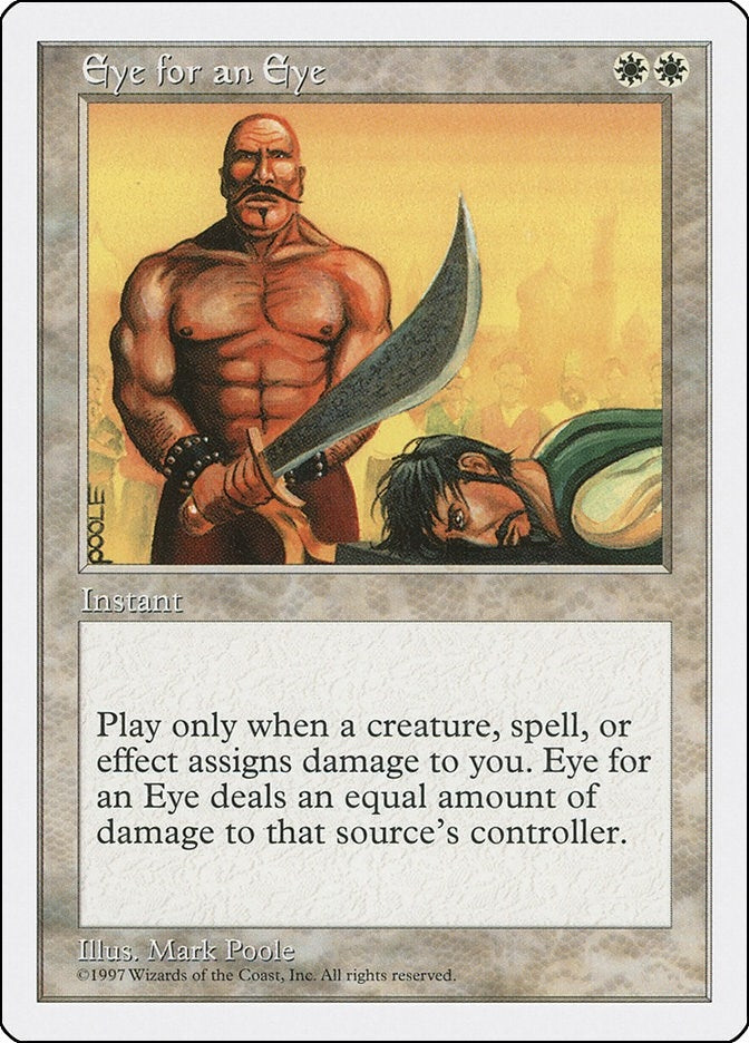 Image for Eye for an Eye (Fifth Edition) - Magic: The Gathering