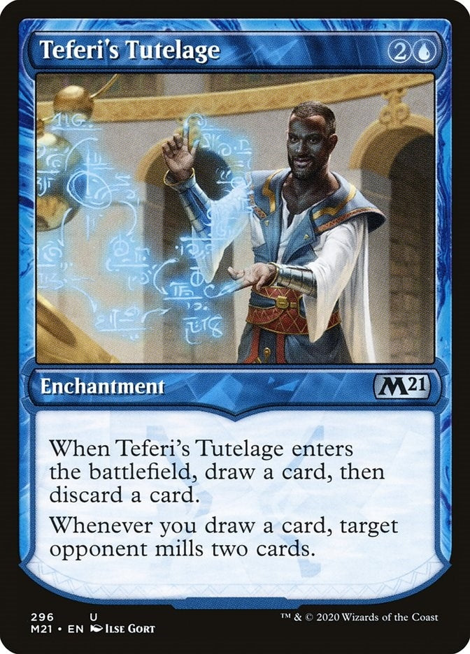 Image for Teferi's Tutelage (Showcase) (296) (Core Set 2021) - Magic: The Gathering