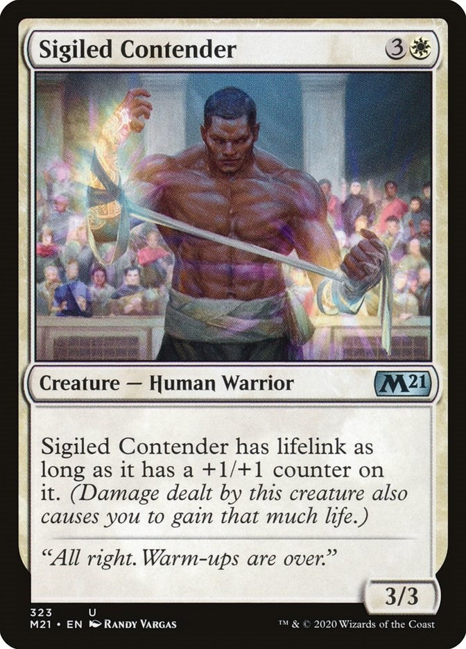 Image for Sigiled Contender (323) (Core Set 2021) - Magic: The Gathering
