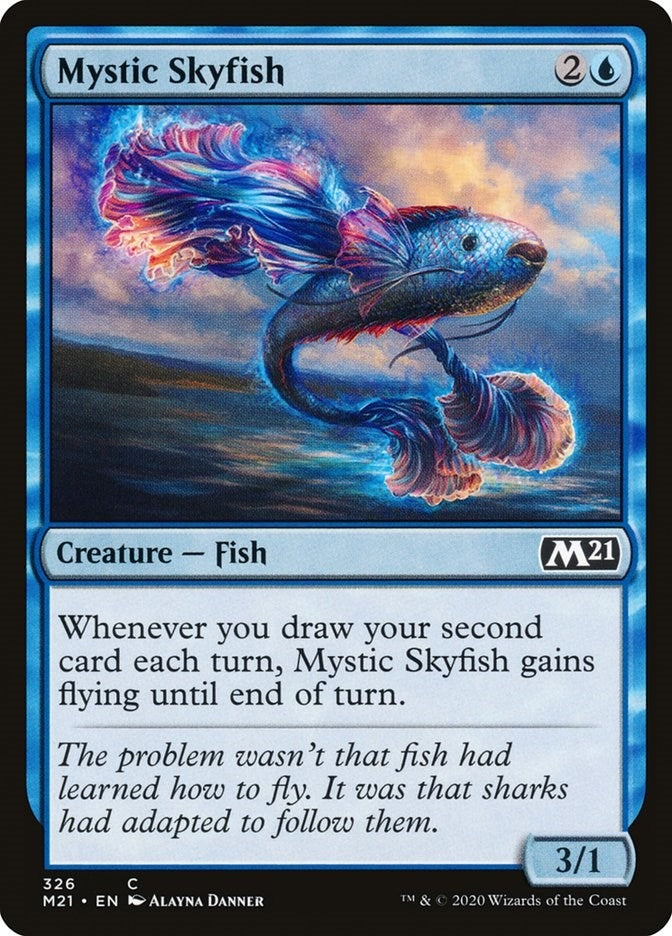 Mystic Skyfish (326) (Core Set 2021)