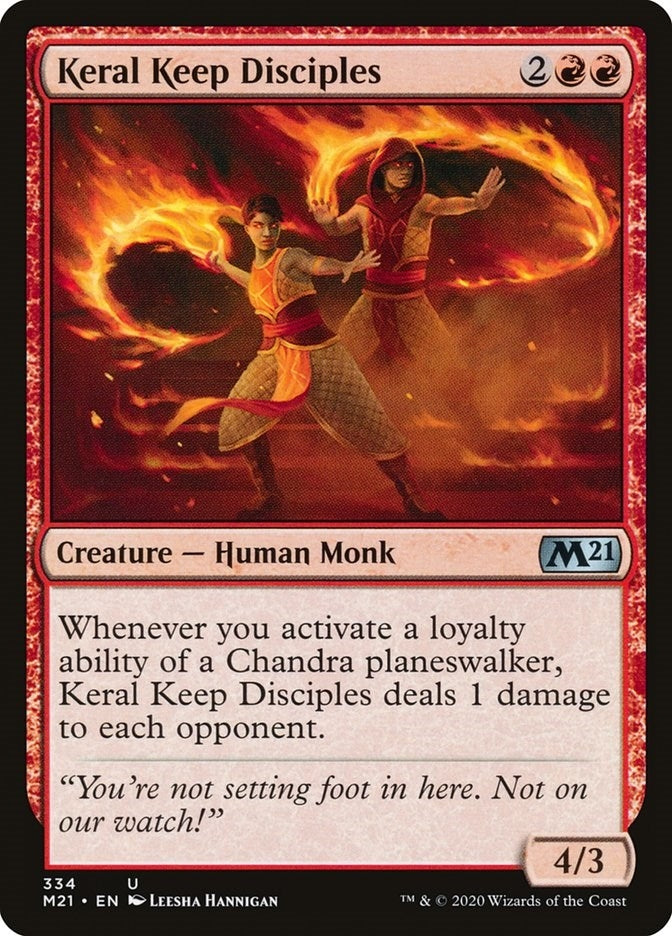Image for Keral Keep Disciples (334) (Core Set 2021) - Magic: The Gathering