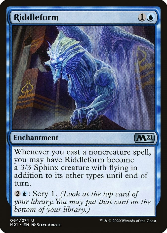 Image for Riddleform (64) (Core Set 2021) - Magic: The Gathering