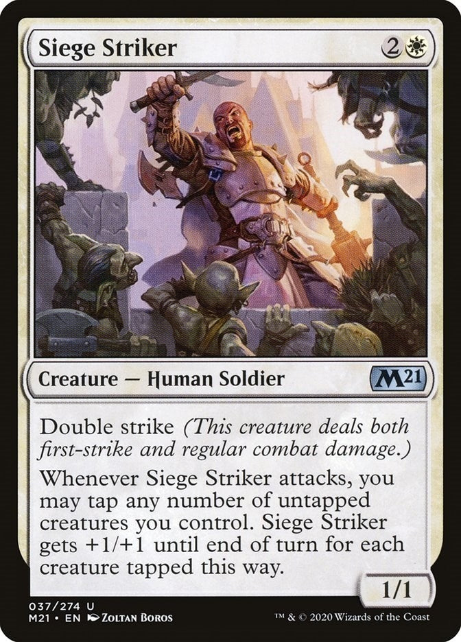 Image for Siege Striker (37) (Core Set 2021) - Magic: The Gathering