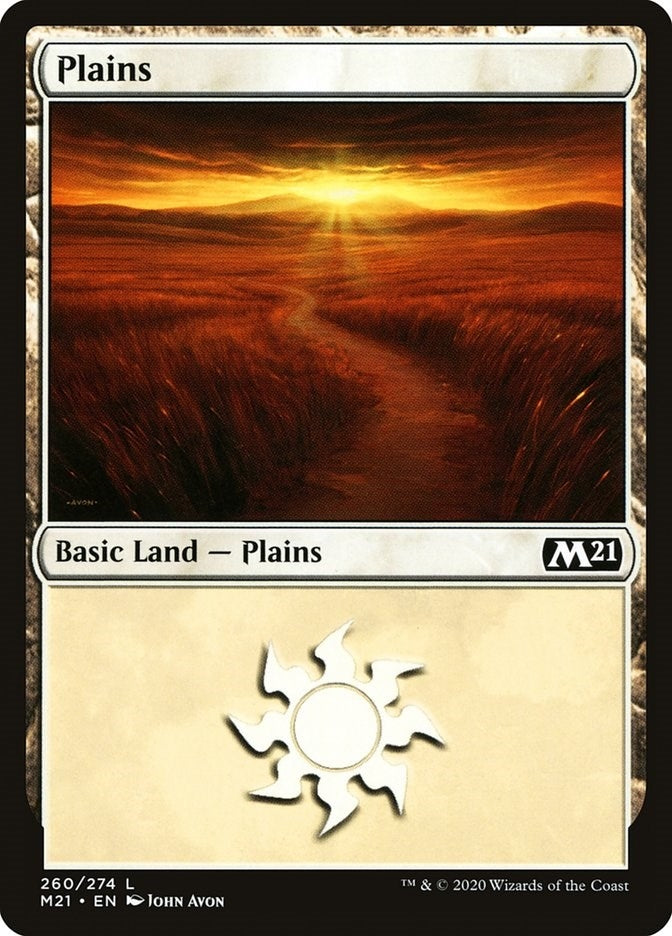Image for Plains (260) (260) (Core Set 2021) - Magic: The Gathering