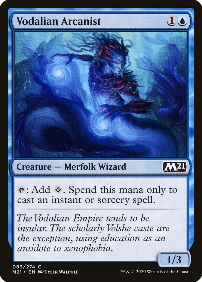 Vodalian Arcanist (83) (Core Set 2021)