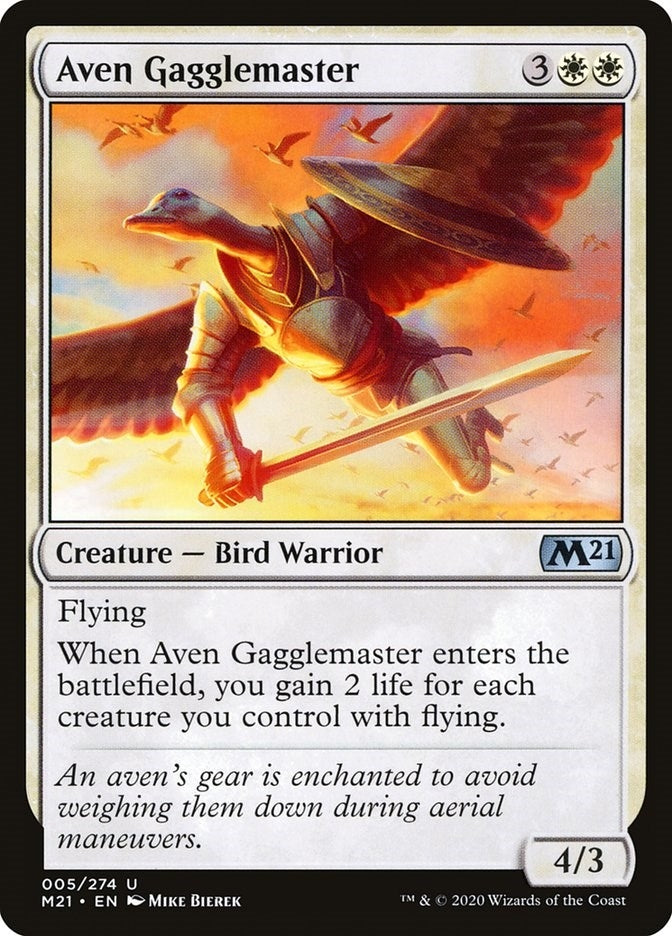 Aven Gagglemaster (5) (Core Set 2021)