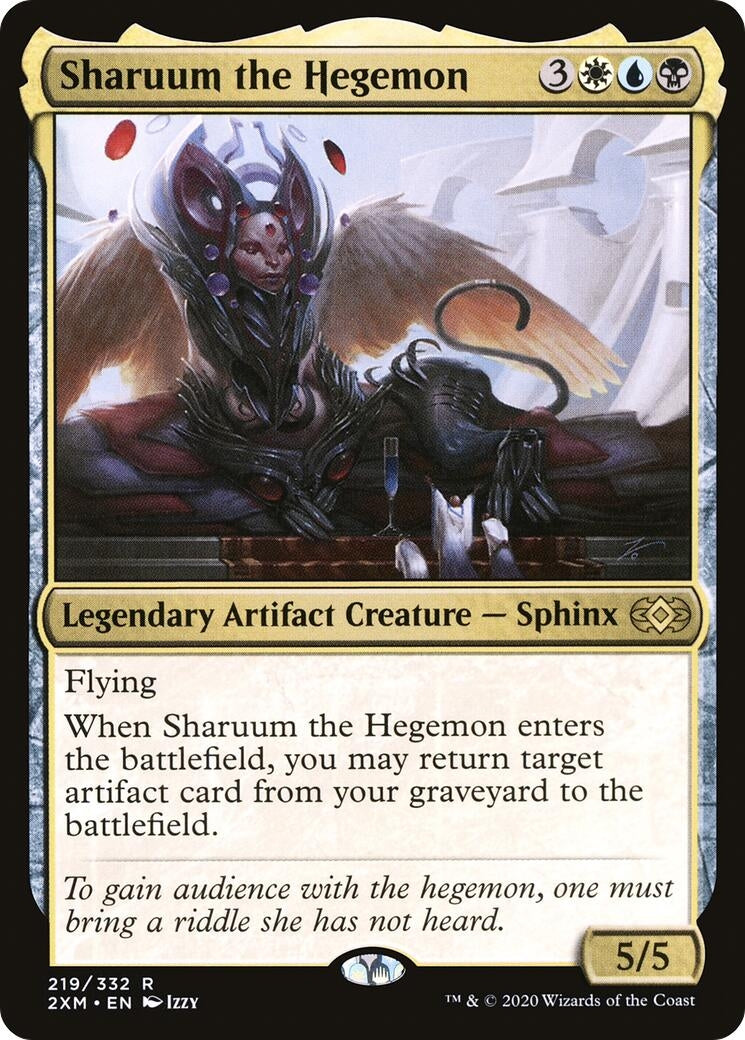 Image for Sharuum the Hegemon (219) (Double Masters) - Magic: The Gathering