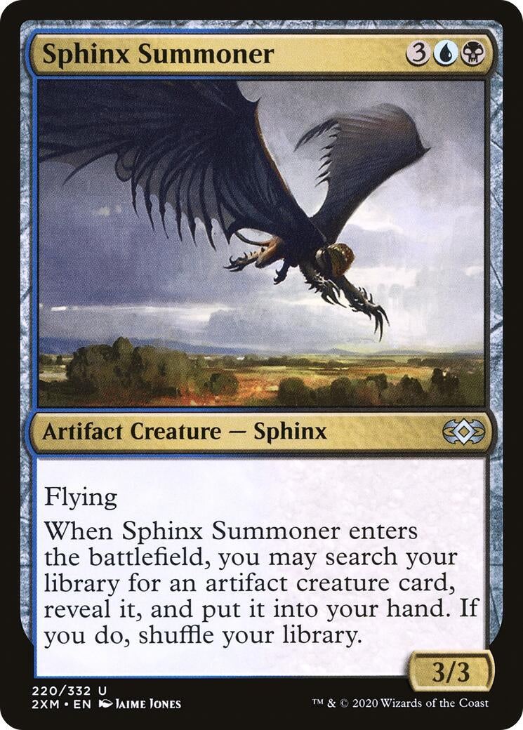 Image for Sphinx Summoner (220) (Double Masters) - Magic: The Gathering