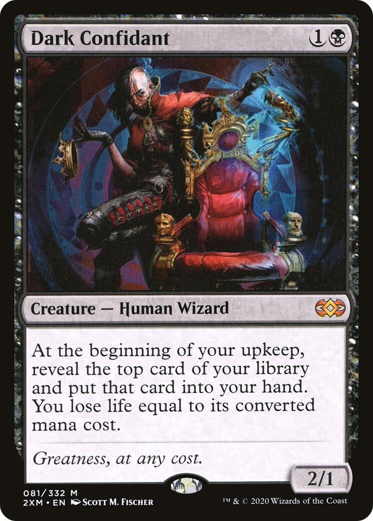 Image for Dark Confidant (81) (Double Masters) - Magic: The Gathering