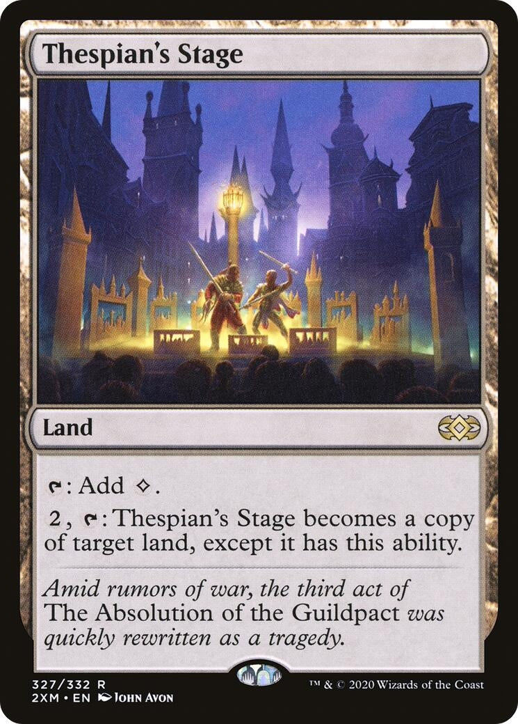 Image for Thespian's Stage (327) (Double Masters) - Magic: The Gathering