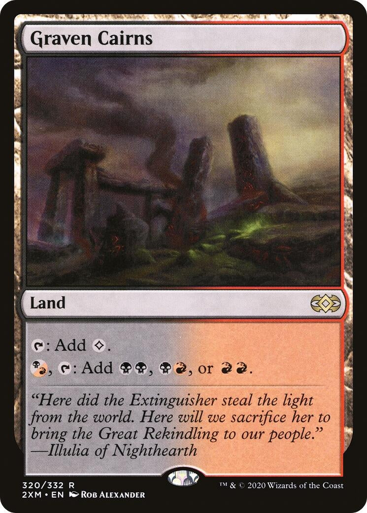 Image for Graven Cairns (320) (Double Masters) - Magic: The Gathering