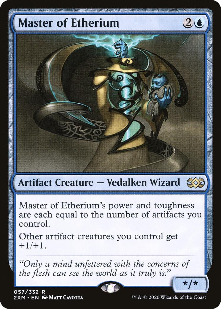 Image for Master of Etherium (57) (Double Masters) - Magic: The Gathering