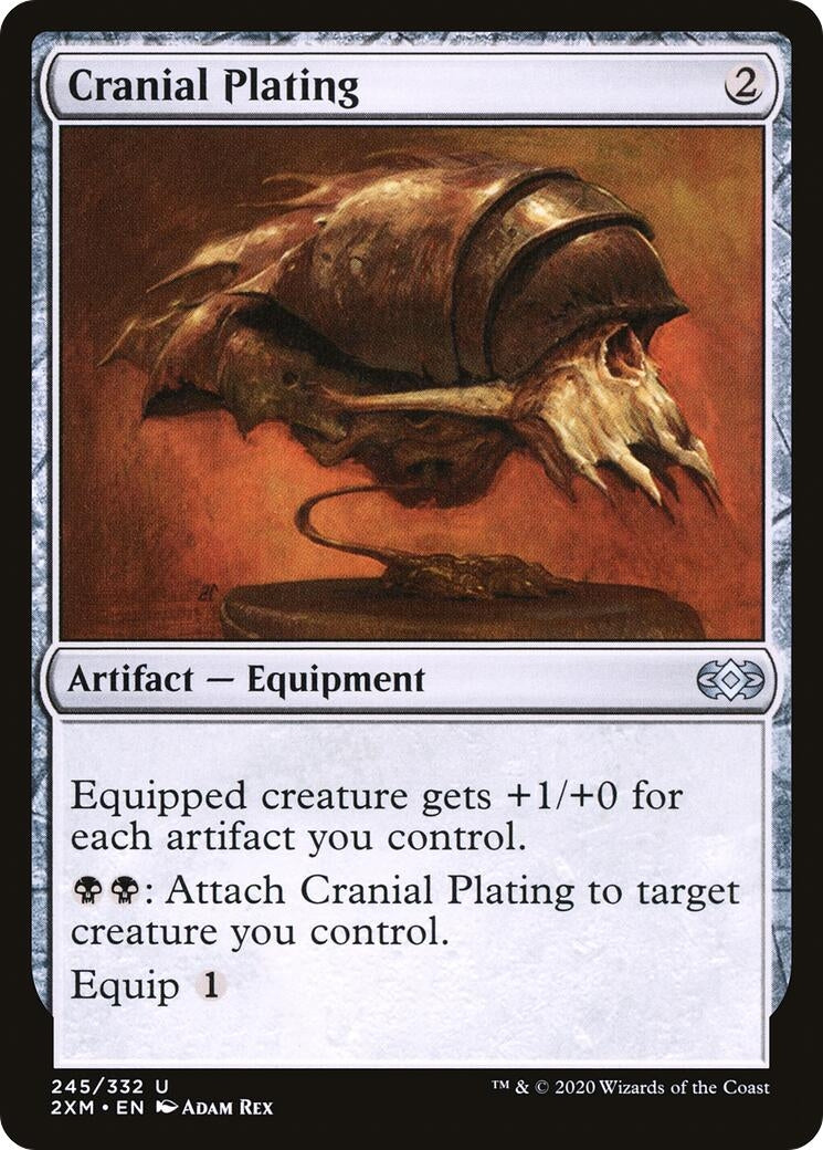 Image for Cranial Plating (245) (Double Masters) - Magic: The Gathering