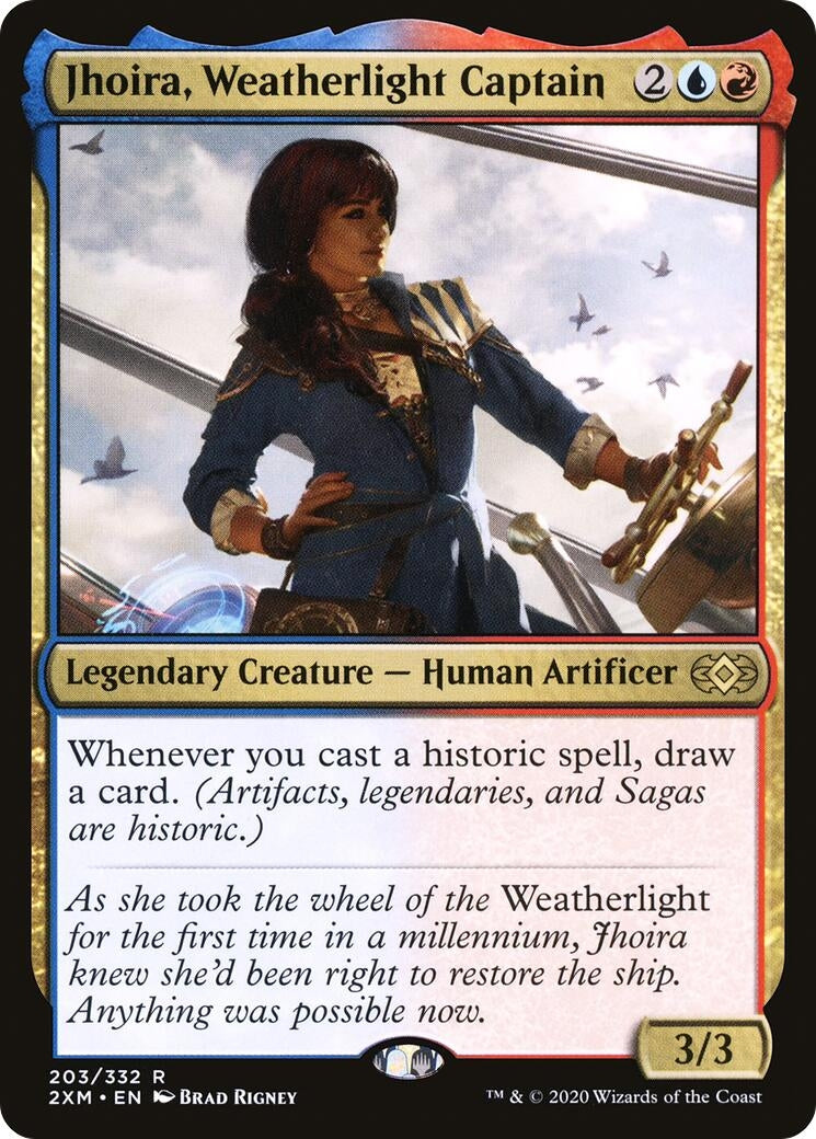 Image for Jhoira, Weatherlight Captain (203) (Double Masters) - Magic: The Gathering