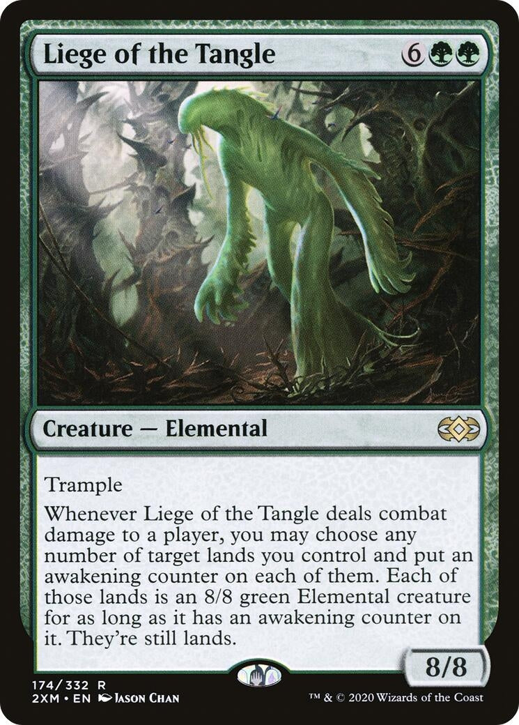 Image for Liege of the Tangle (174) (Double Masters) - Magic: The Gathering