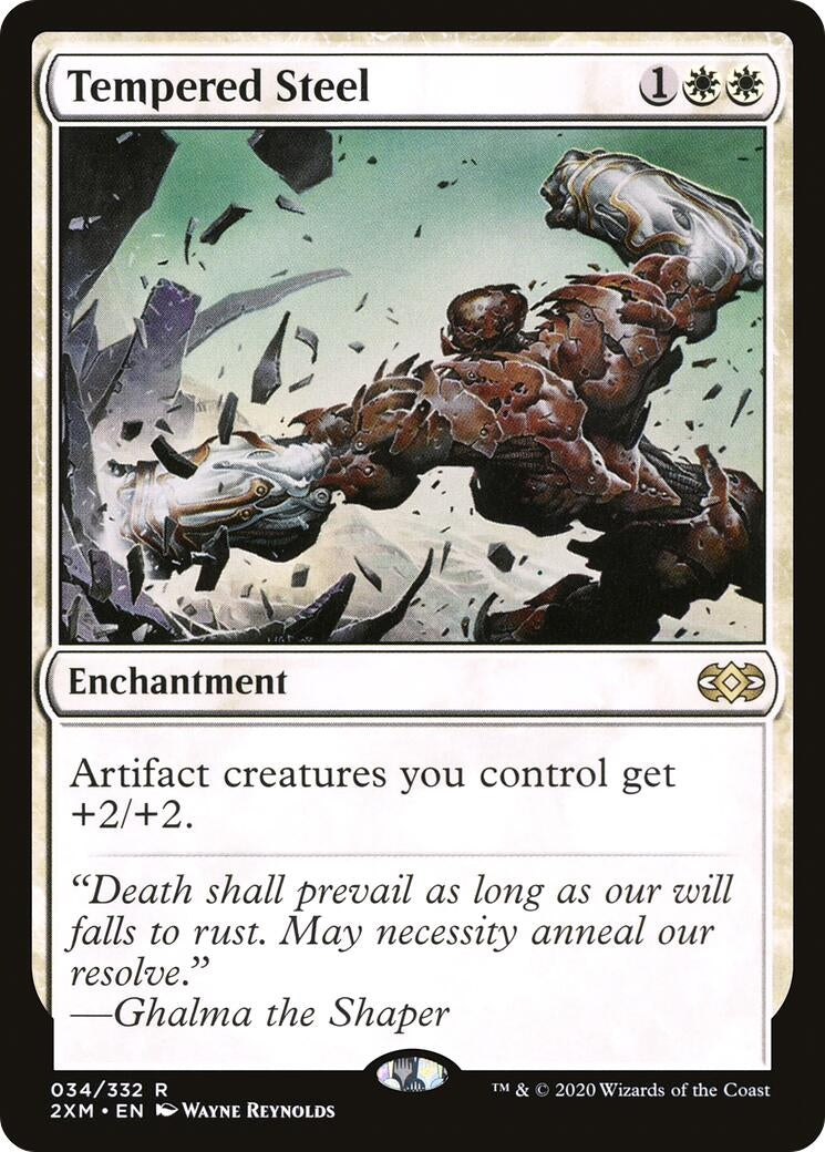 Image for Tempered Steel (34) (Double Masters) - Magic: The Gathering