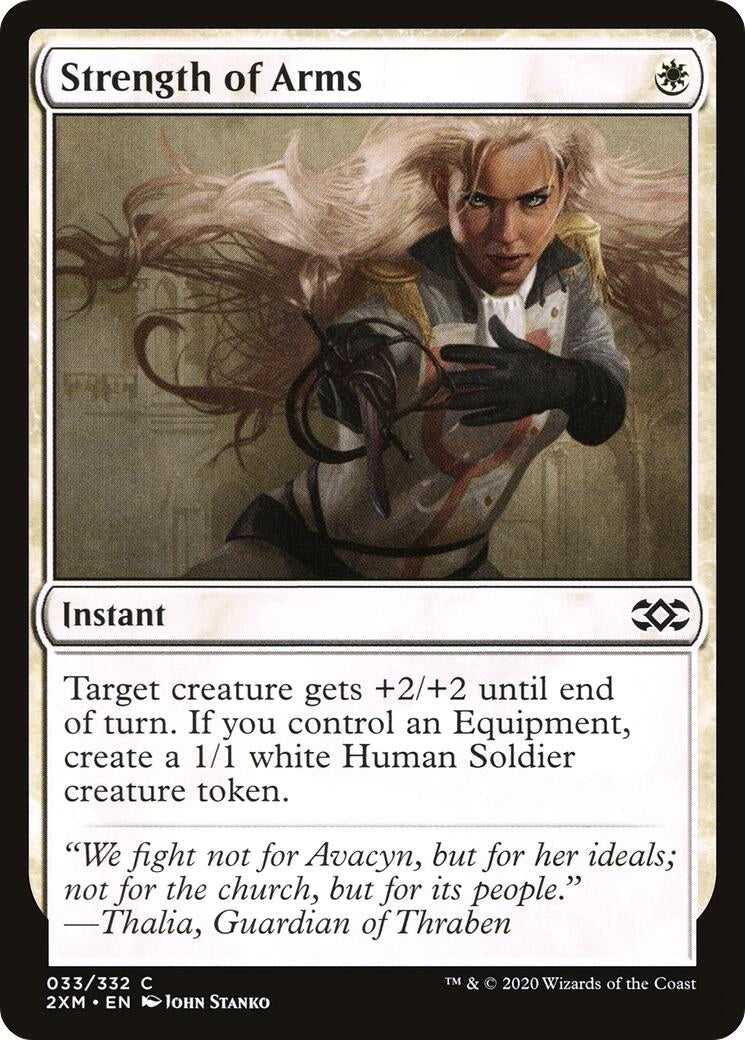 Image for Strength of Arms (33) (Double Masters) - Magic: The Gathering