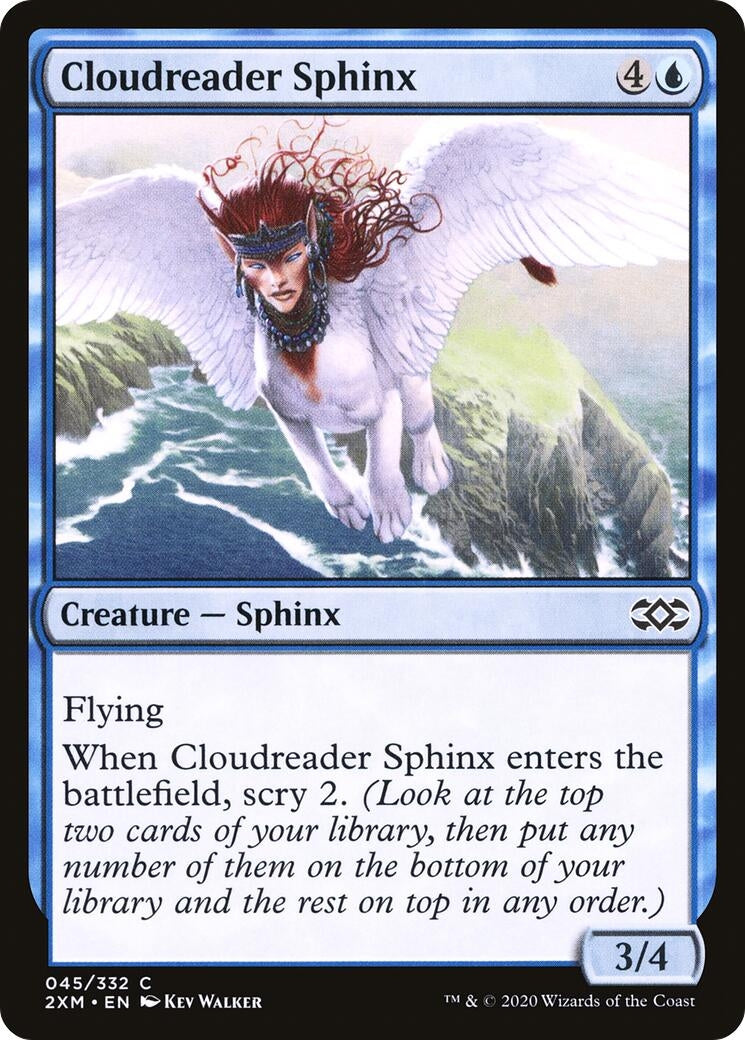 Image for Cloudreader Sphinx (45) (Double Masters) - Magic: The Gathering