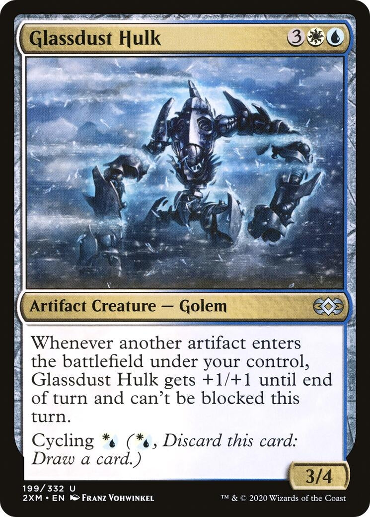 Image for Glassdust Hulk (199) (Double Masters) - Magic: The Gathering