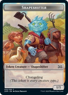 Image for Shapeshifter Token (2) (Double Masters) - Magic: The Gathering