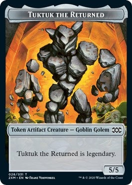 Image for Tuktuk the Returned Token (28) (Double Masters) - Magic: The Gathering