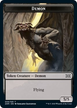 Image for Demon // Squirrel Double-Sided Token (9 // 18) (Double Masters) - Magic: The Gathering