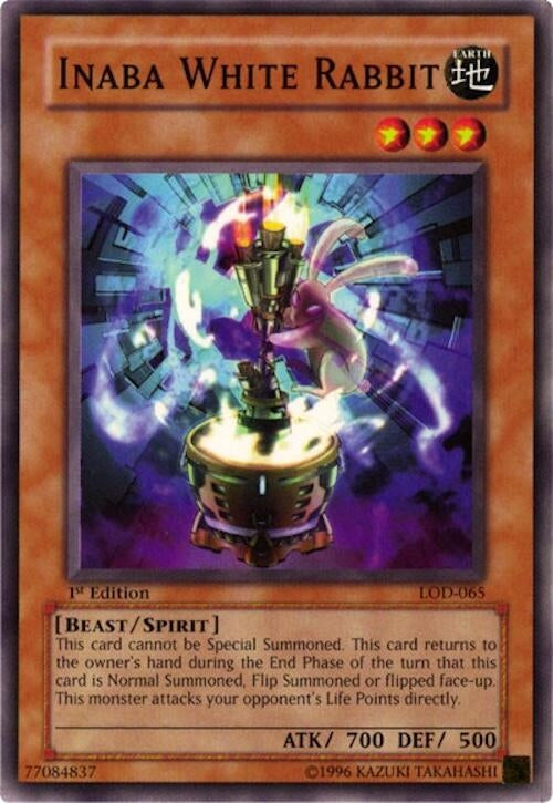 Image for Inaba White Rabbit (LOD-065) (Legacy of Darkness) - YuGiOh