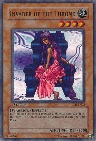 Image for Invader of the Throne (MRL-026) (Magic Ruler) - YuGiOh