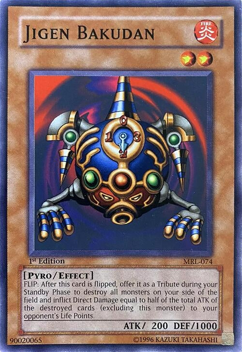 Image for Jigen Bakudan (MRL-074) (Magic Ruler) - YuGiOh