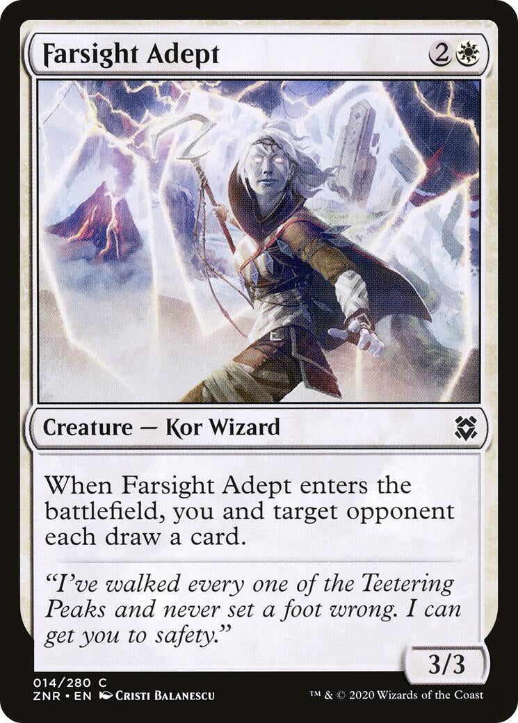 Image for Farsight Adept (14) (Zendikar Rising) - Magic: The Gathering