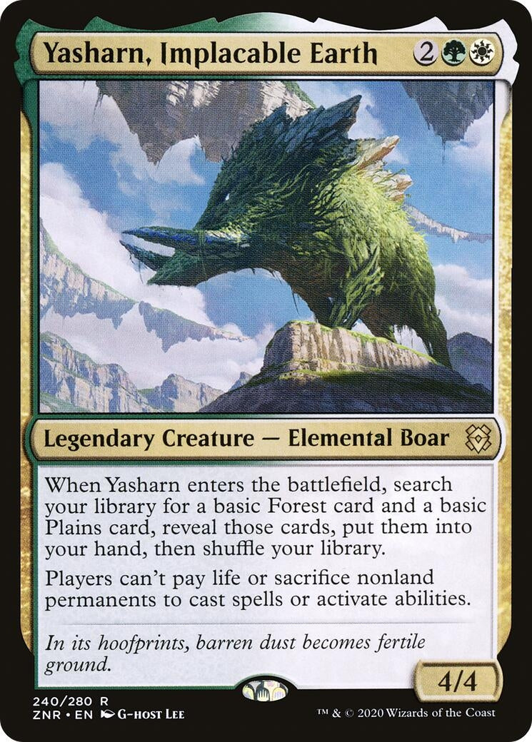 Yasharn, Implacable Earth (240) (Zendikar Rising)