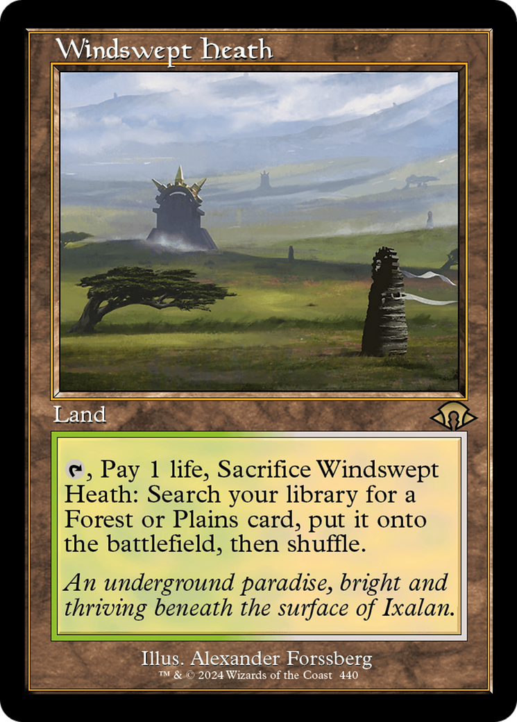Windswept Heath (Retro Frame) (440) (MH3)