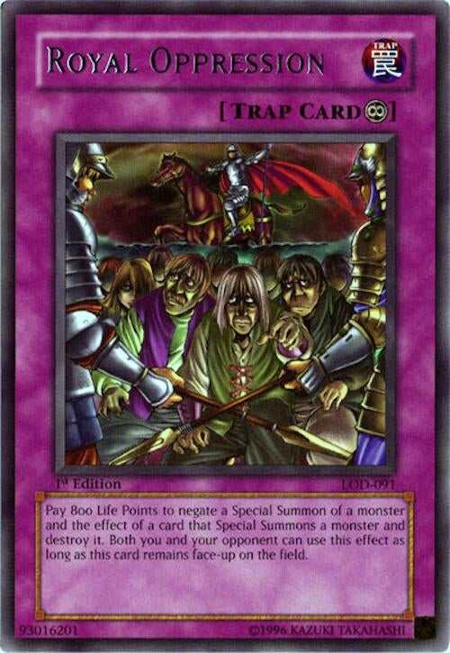 Image for Royal Oppression (LOD-091) (Legacy of Darkness) - YuGiOh