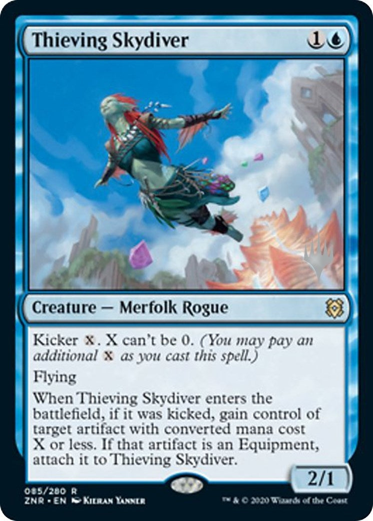 Thieving Skydiver (85) (Zendikar Rising) (PPZNR)