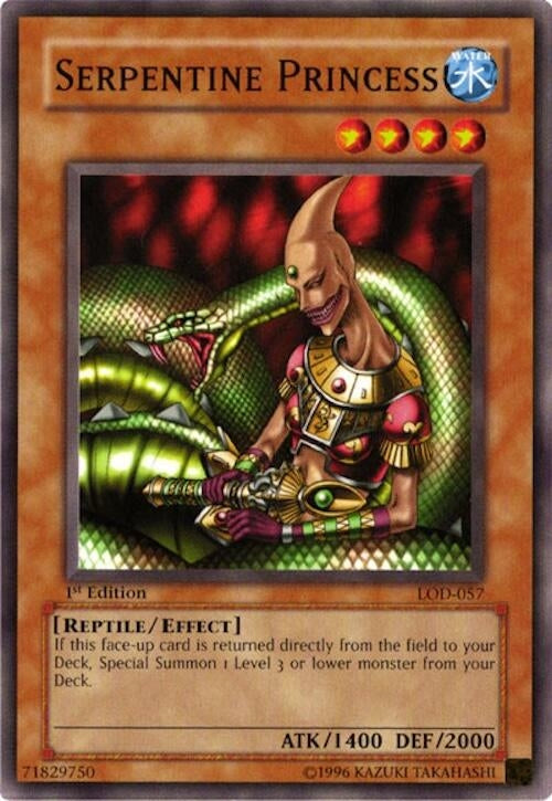 Image for Serpentine Princess (LOD-057) (Legacy of Darkness) - YuGiOh