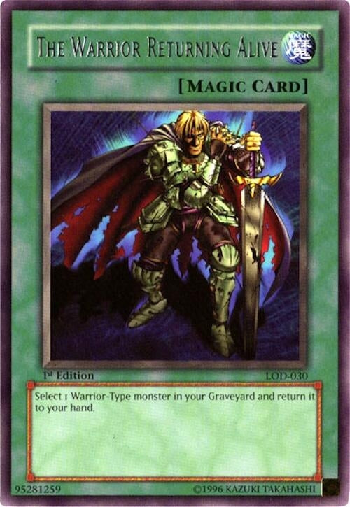 Image for The Warrior Returning Alive (LOD-030) (Legacy of Darkness) - YuGiOh