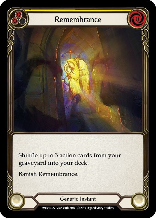 Image for Remembrance (WTR163) (Welcome to Rathe) - Flesh and Blood TCG