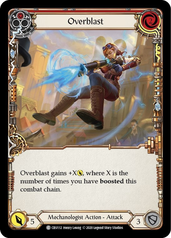 Overblast (Red) (CRU112) (Crucible of War)