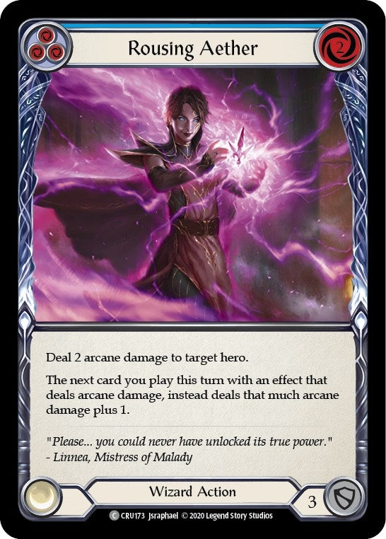 Rousing Aether (Blue) (CRU173) (Crucible of War)