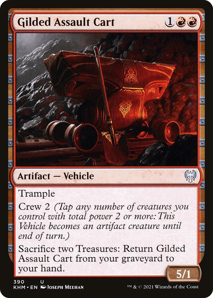 Image for Gilded Assault Cart (390) (Kaldheim) - Magic: The Gathering