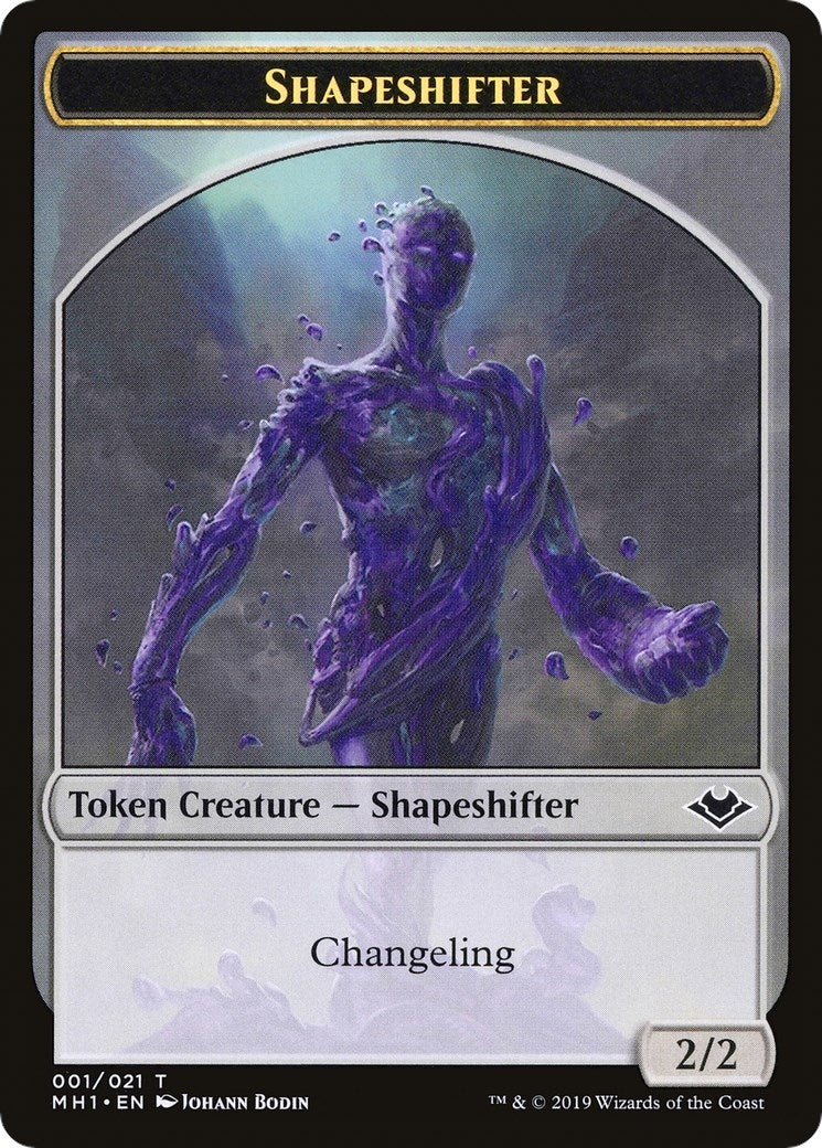 Image for Shapeshifter // Myr Double-Sided Token (1 // 19) (Modern Horizons) - Magic: The Gathering