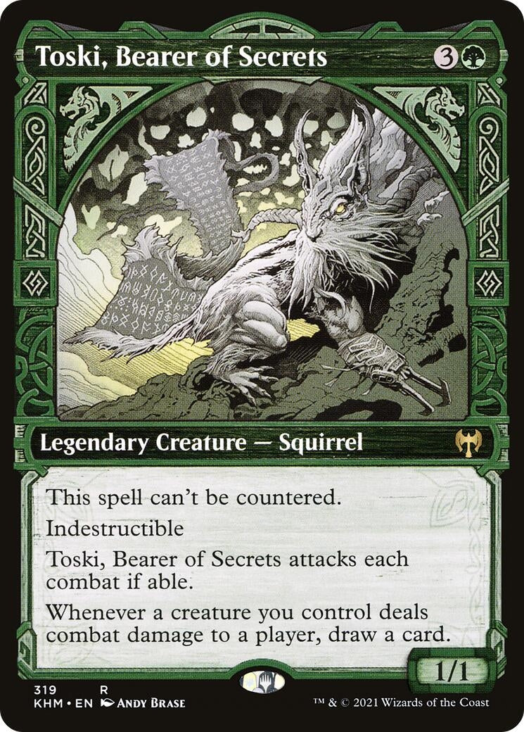 Image for Toski, Bearer of Secrets (Showcase) (319) (Kaldheim) - Magic: The Gathering