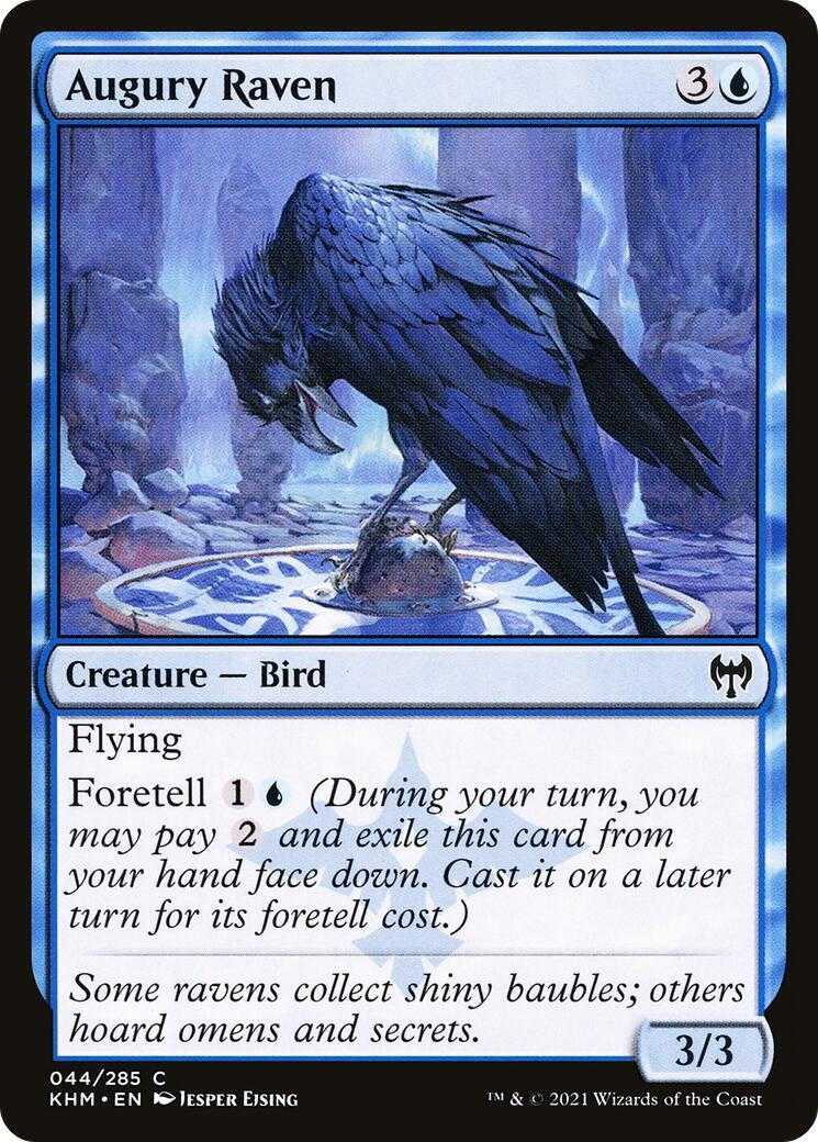 Augury Raven (44) (Kaldheim)